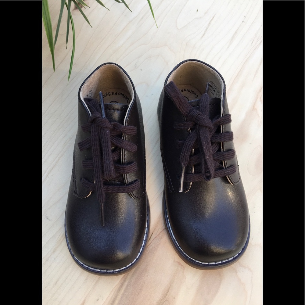 FOOTMATES Todd Little Boys Dress Shoe NWT - Picture 2 of 7